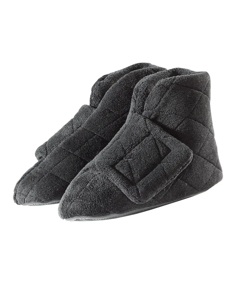 Women’s Plush Adjustable Slippers for Sore & Swollen Feet