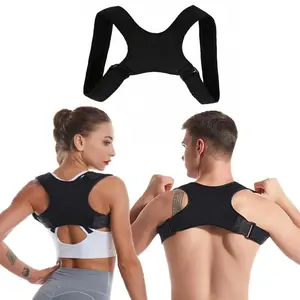 Adjustable Back Straightener, 1/2 Counts Invisible Back Strap, Breathable Back Straightener for Men & Women, Sports & Outdoor Accessories, Back Straightener Posture