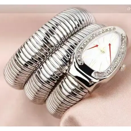 Silver shell golden up+white dial