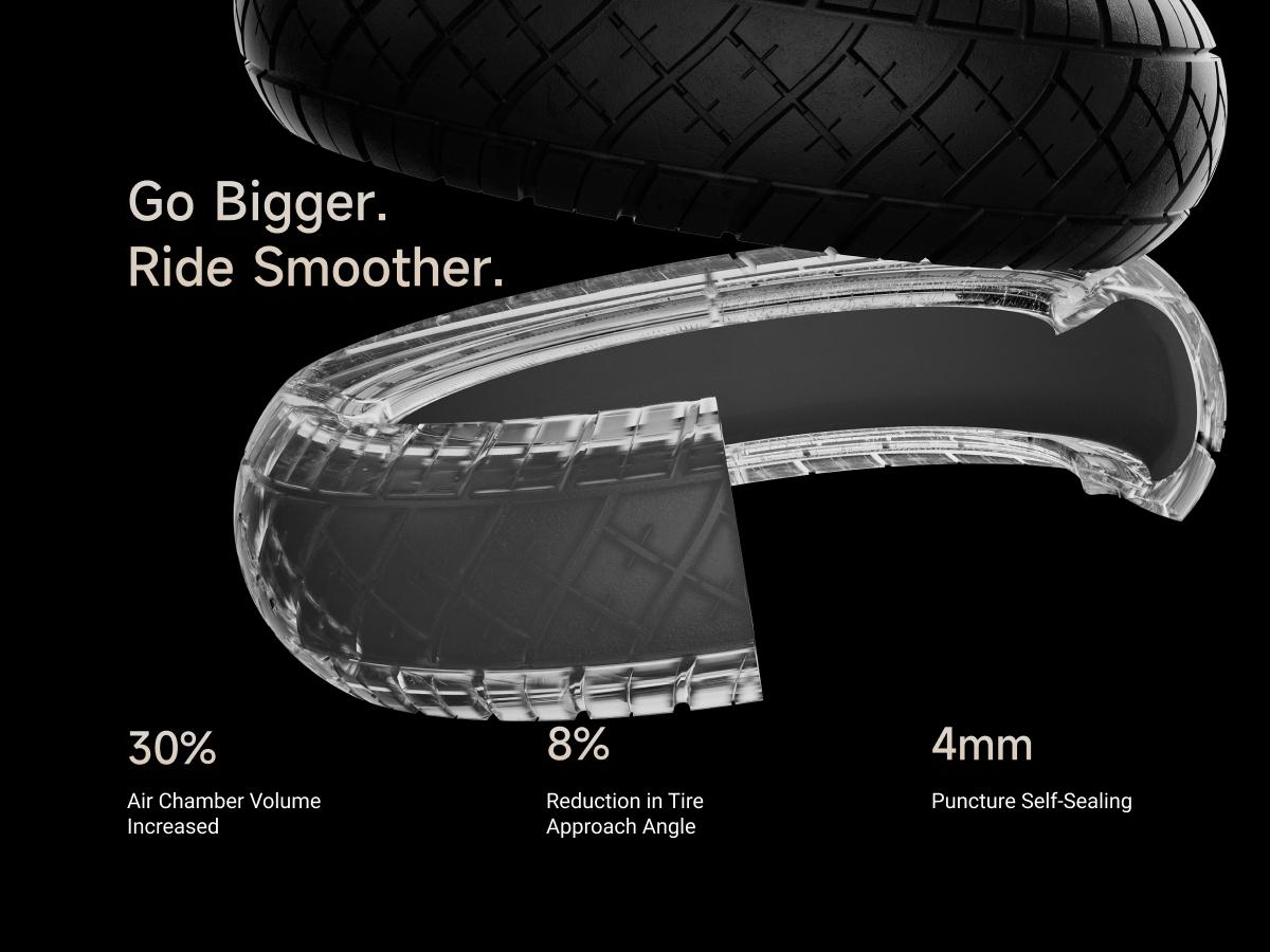 NAVEE UT5 Ultra X Electric Scooter, 43.5 mph, 74.6 Miles Range, 2400W*2 Peak Motor & Dual Suspension & Disc Brake, 12" Tires, Flash Charge Off-Road Scooter Adults