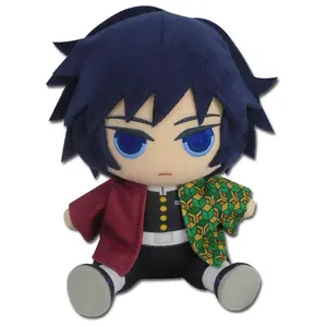 Demon Slayer - Giyuu Tomioka Sitting Plush 7"H