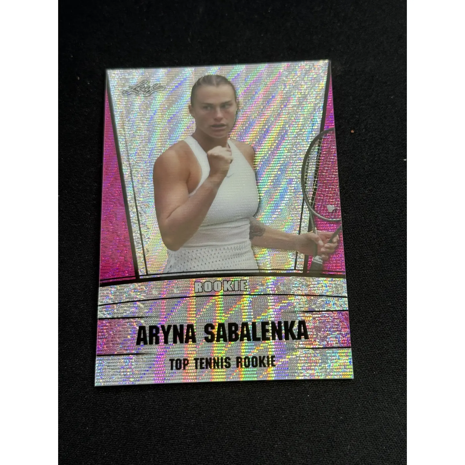 Aryna Sabalenka 2023 Leaf Metal Rookie Pink /10 RC Tennis Rookie Card