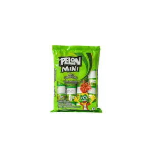 Hershey Pelon Pelo Rico Mini Sweet Spicy Tangy Tamarind Treats with Chili Lemon Salt in Fun Squeezable Dispenser for On-the-Go Snacking