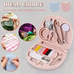 A Set of 12 Mini Sewing Boxes, with A Brand New Minimalist Design, Suitable for Family Use, Is A Convenient Small Sewing Tool Set, Collectible Sewing Tool Combination