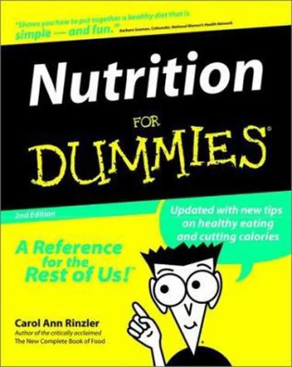 USED-Nutrition For Dummies by Carol Ann Rinzler (Paperback)