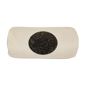 Living Health Products Buck-Roll-02 Buckwheat Hull Neck Roll Pillow / Bolster Pillow