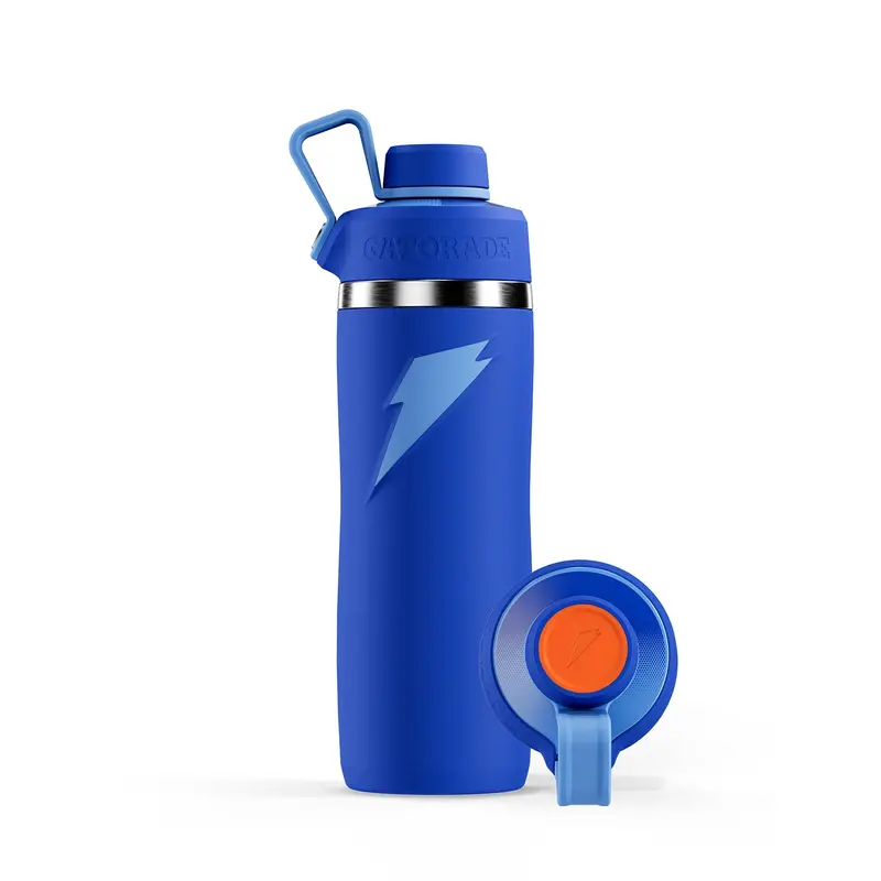 Gatorade | Overtime Stainless Steel Bottle | Screw Cap 22oz