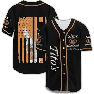 Vodka Baseball Jerseys Alcohol Shirts for Men Women Whiskey Shirts Christmas Alcohol Baseball Jersey
