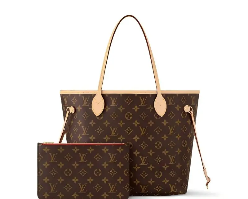 ‮  VL  ‬Tote bag set (one large, one small); receive a pair of designer sunglasses with your purchase
