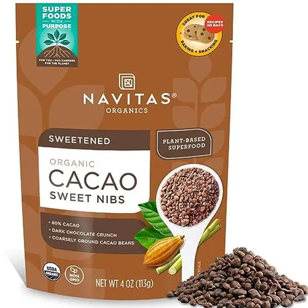 Navitas Naturals, Cacao Nibs Mayan Superfood Organic, 4 Ounce
