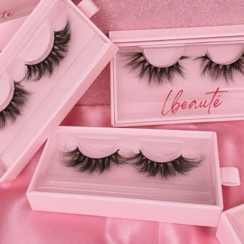 Lush Mink Lashes Makeup - 100% Reusable Eyelashes Extensions for Natural Look - Gentle & Soft for Everyday Use - Reusable Up to 25 Times