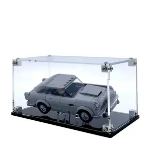 Clear Acrylic Display Case Compatible with LEGO® Speed Champions Single Car 2020 - Set Not Included