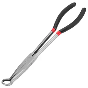 Professional 11" Electrical Connector Pliers - Fuel Line Removal Tool for Automotive Repair - Secure Grip Design