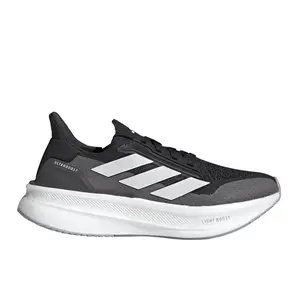 adidas Womens Ultraboost Ultra Boost 5X Running Sneakers Shoes - Black, White