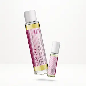 No 415 BLOSSOMS & NECTAR EDP Duo Set - Sun-warmed Apricot Peach Açaí Orange Blossom Raspberry Vanilla Honey Amberwood Fragrance - Full Size & Travel-Friendly Roll-On