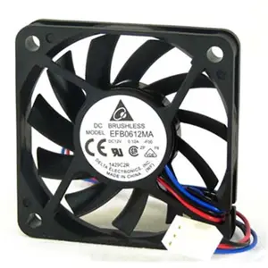 Delta 23-6010-01 Low Noise Cooling Ball Bearing Fan, 60x60x10 mm, for Desktop & Laptop Components (Computers & Office Equipment)