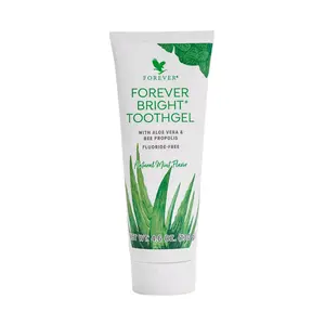Forever Bright Toothgel with Aloe Vera & Bee Propolis Fluoride-free Natural  Peppermint & Spearmint Flavor for Fresh Clean Teeth Oral Care