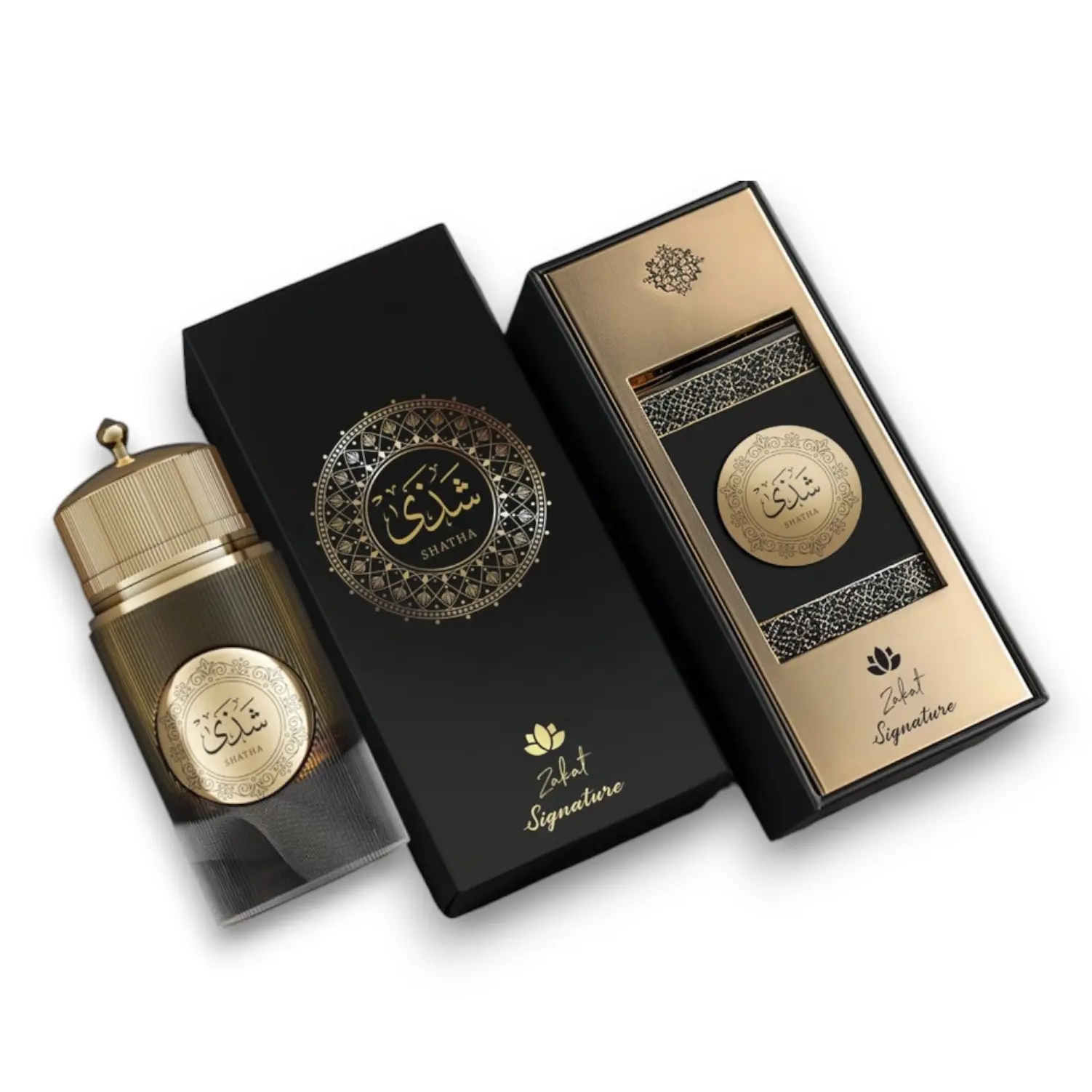 Zakat Parfums | Shatha Panthe're | Eau de Parfum | 2.8 fl oz - 80 ml | Unisex Fragrance | Citrus - Floral & Musk Notes