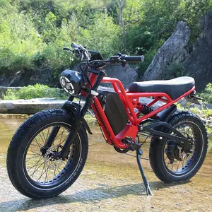 52V FAT TIRE E-BIKE for Adults| 50+ Mi Range & Smart App| 750W Motor + Lithium Battery| Ships from EU