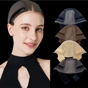 New Design Wig Grip Cap with Non-Slip Silicone Grips for Better Security Lightweight Ultra-Thin Soft Durable Stretchable Breathable Anti-Slip Band