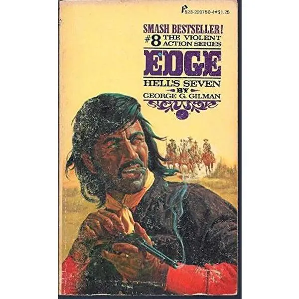 USED Book - Edge #8 Hell's Seven by George G. Gilman (Unknown)