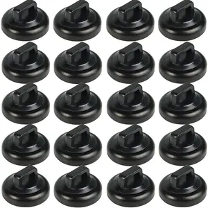Zip Tie Mounts Clips Multipurpose Zip Ties Mount Base Holder Black Wire  Holder Mount Wire Clips Management for Home Office Marine Electrical Wiring (Black, 20 count)