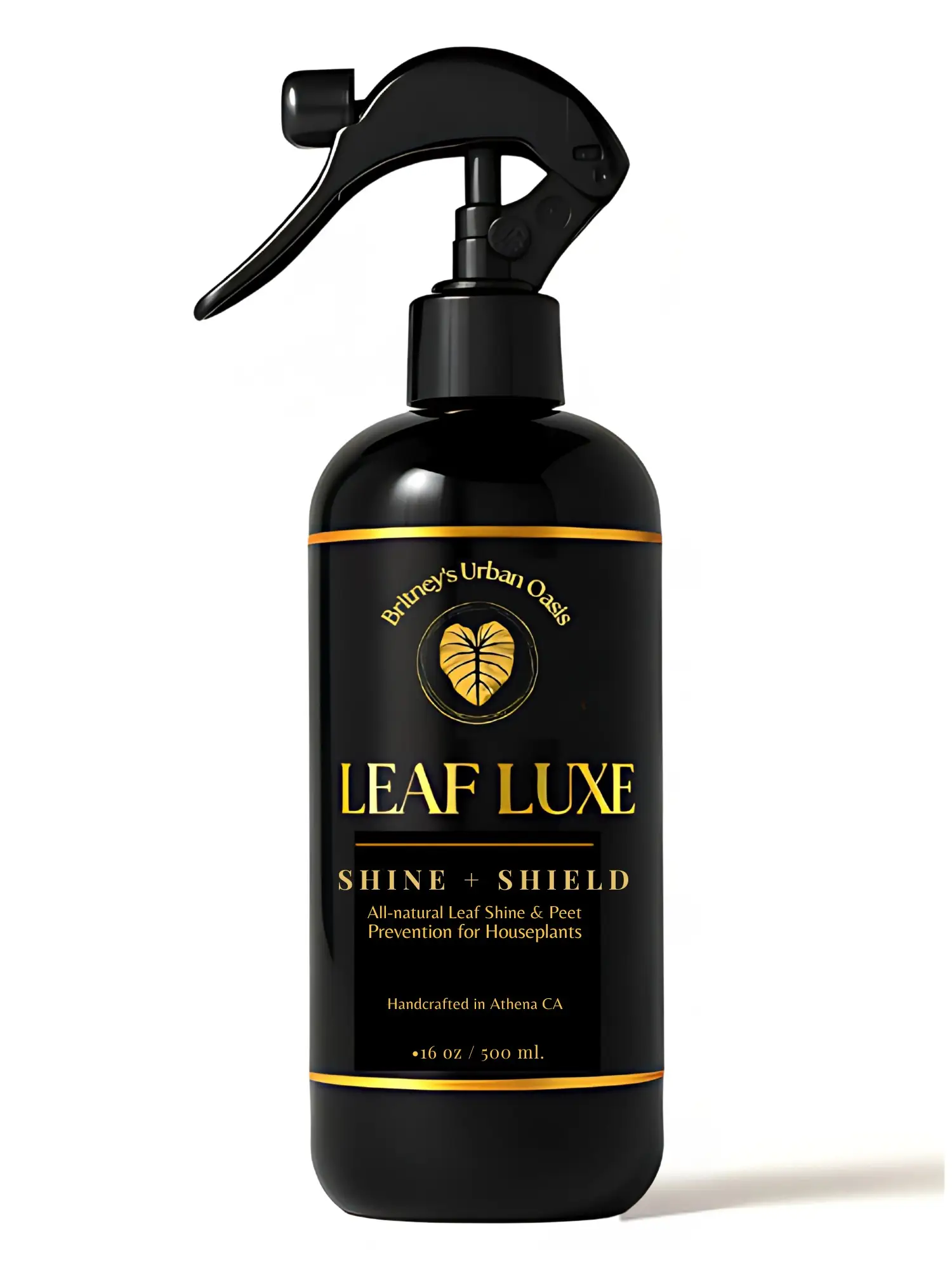 Leaf Luxe – All Natural Leaf Shine + Pest Spray | Organic & Residue-Free (16 oz)
