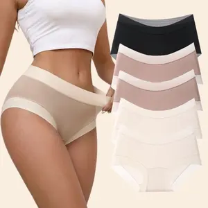 DAVID ARCHY Women’s Basic Spandex Fabric Panties, 5-Pack Breathable Quick-Dry Soft Comfortable Lightweight Underwear for Gym & Everyday Wear tiktokshopspringglowup