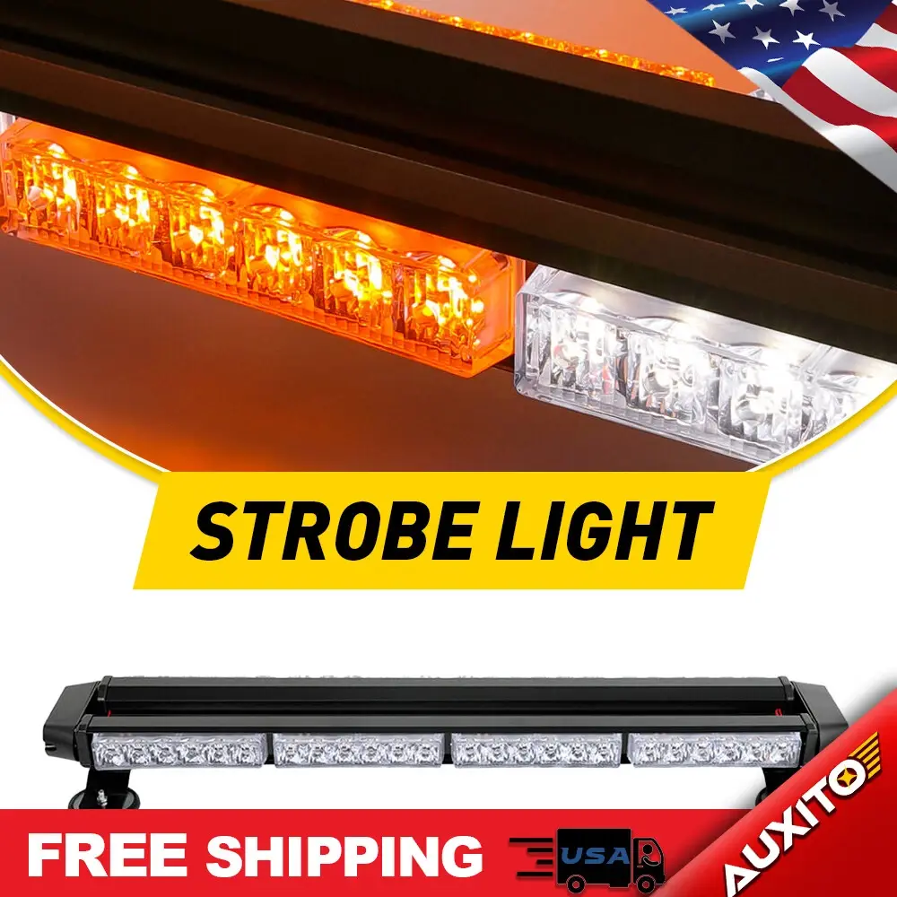 26.5" Emergency Bar LED Light Warning Rooftop Strobe Advisor Traffic Flash Lamp 26.5" Emergency Bar LED Light Warning Rooftop Strobe Advisor Traffic Flash Lamp