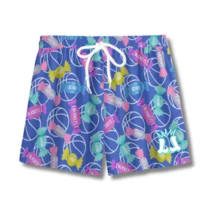 Youth Basketball & Candy Fun Mesh Athletic Shorts