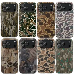 Camouflage Sitka Waterfowl Hunting Themed Phone Case Premium Matte Texture, Protection, Shockproof, Anti-Drop, Anti-Fingerprint For IPhone 17-12, Pro Max, Pro Plus, and Samsung S25-22 Protection Safety