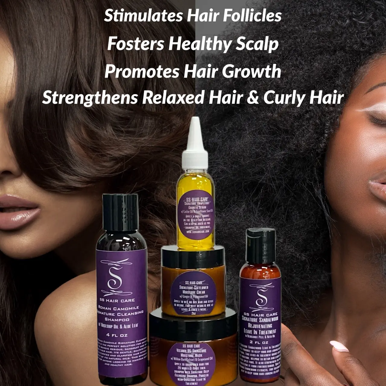 Herbal Blend - SS HAIR CARE Growth Retention System for Healthy Hair Growth