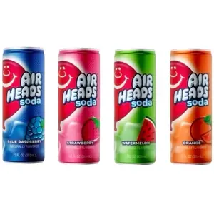Airheads Candy Fruit Flavored Soda 12 pack 12 oz - (355mL)