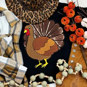 Sequin Turkey Patch