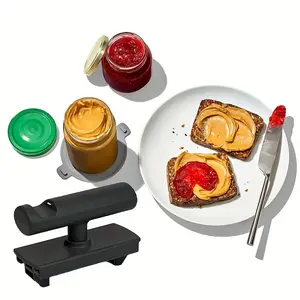 Easy to Grip Adjustable Can Opener, Manual Multifunctional Bottle Opener, Gear Design, Easier to Open Bottle Caps, Suitable for Families And Gatherings - Summer Hot Selling Durable Plastic Lid Opener Father Gift
