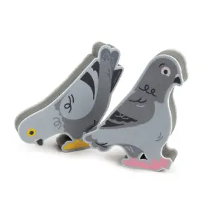 Genuine Fred Dirty Birdies Pigeon Kitchen Sponges, Home Care Cleaning Supplies, Scouring Pads for Kitchen Use