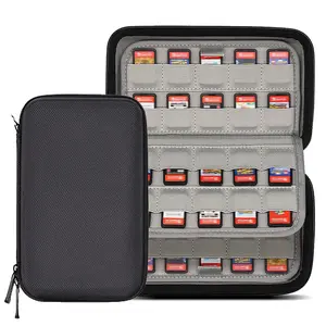 Game Card Storage Box, Game Card Storage Casewith 80 Game Slots & 80 Micro SD Card SlotsConsole Accessories for Switch Lite OLED NS