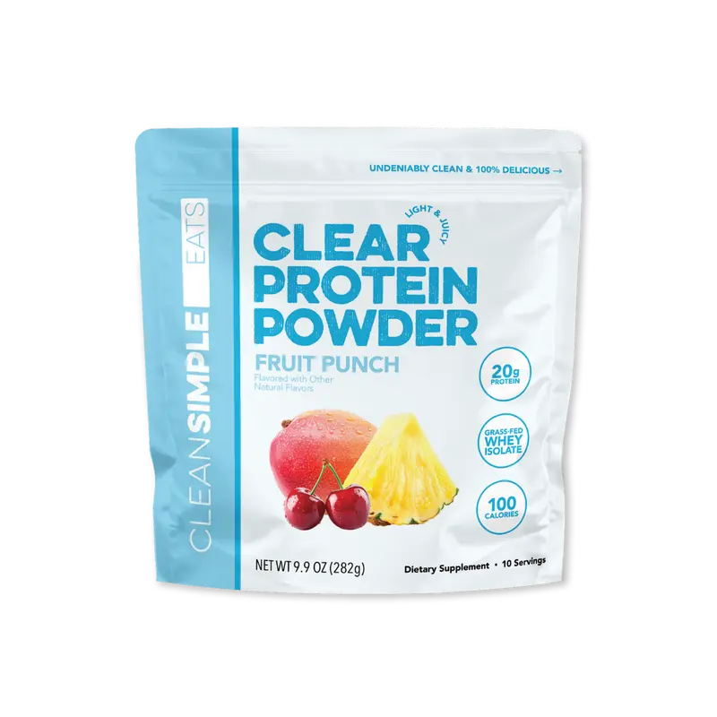 Clear Protein Powder: Fruit Punch