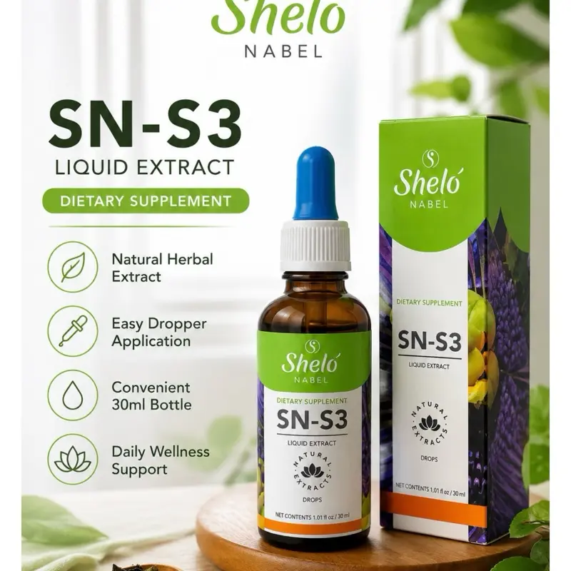 Shelo Nabel SN-S3 Liquid Extract Dietary Supplement 30ml