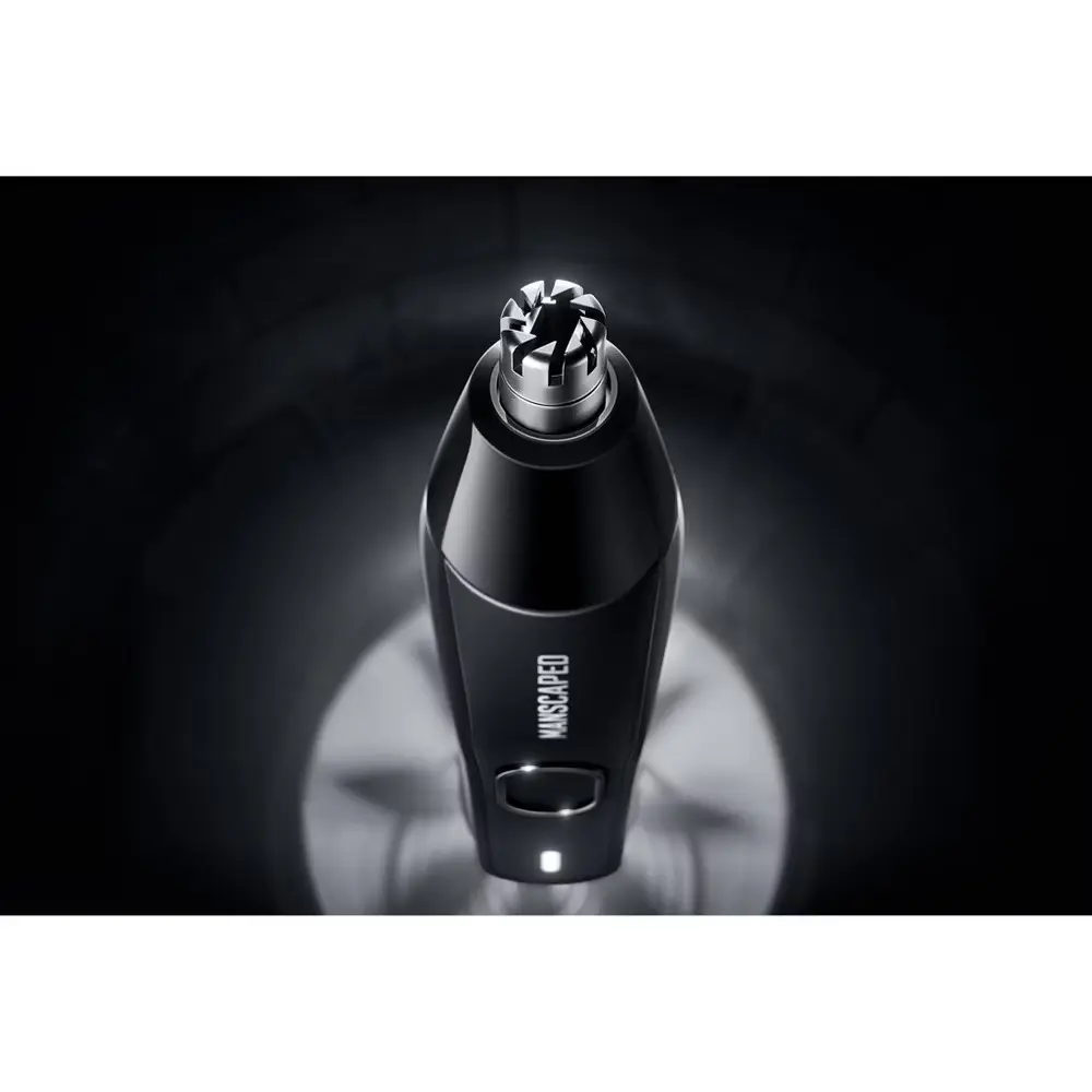 Rechargeable Ear & Nose Hair Trimmer with SkinSafe Blade Technology Rechargeable Ear & Nose Hair Trimmer with SkinSafe Blade Technology