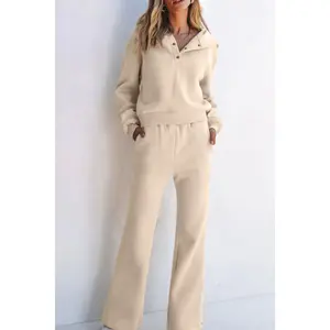 Cream Athleisure Set