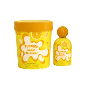 Le Grandeur Grandeur Tubbees Lemon A Licious 50ML 1.7FL.OZ Citrus Woody Musk Floral Scents Perfume Bright Creamy Zesty Delight