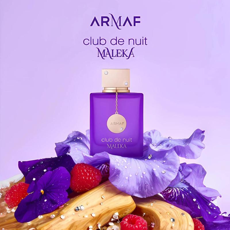 Club De Nuit Maleka & Club De Nuit Women Eau de Parfum Sprays 105ML (3.6 OZ) by Armaf | A Dazzling Duo of Modern Elegance & Playful Sophistication (Bundle)