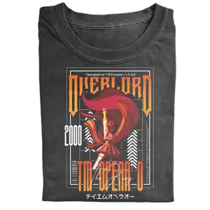 Overlord Uma Musume T-shirt, Conqueror of Century's End Shirt, TM Opera O Anime T-Shirt Unisex, Gift for Gamer