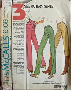 McCall's 6169 Sewing Pattern (Vintage) UNCUT