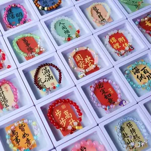 Random Style Beaded Bracelet Assorted Color & Design Fashion Bracelet Mixed Designs Colors and Bead Materials Individually Packaged