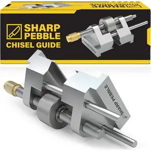 Honing Guide - Chisel & Plane Sharpening Jig - Fits Chisels 0.25' to 1.96', Fits Planer Blades 1.41' to 3.22'