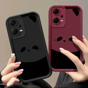 1 Piece Note12Pro 5G napping panda Flexible Case For Redmi Note 12 Pro 5G With Lightweight Features Suitable For Casual