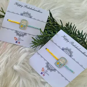 Gamer Rakhi | Raksha Bandhan | Handmade | Customized | Personalized | Indian Bracelet | Rakhi for brother | Beaded Rakhi| Kids Rakhi