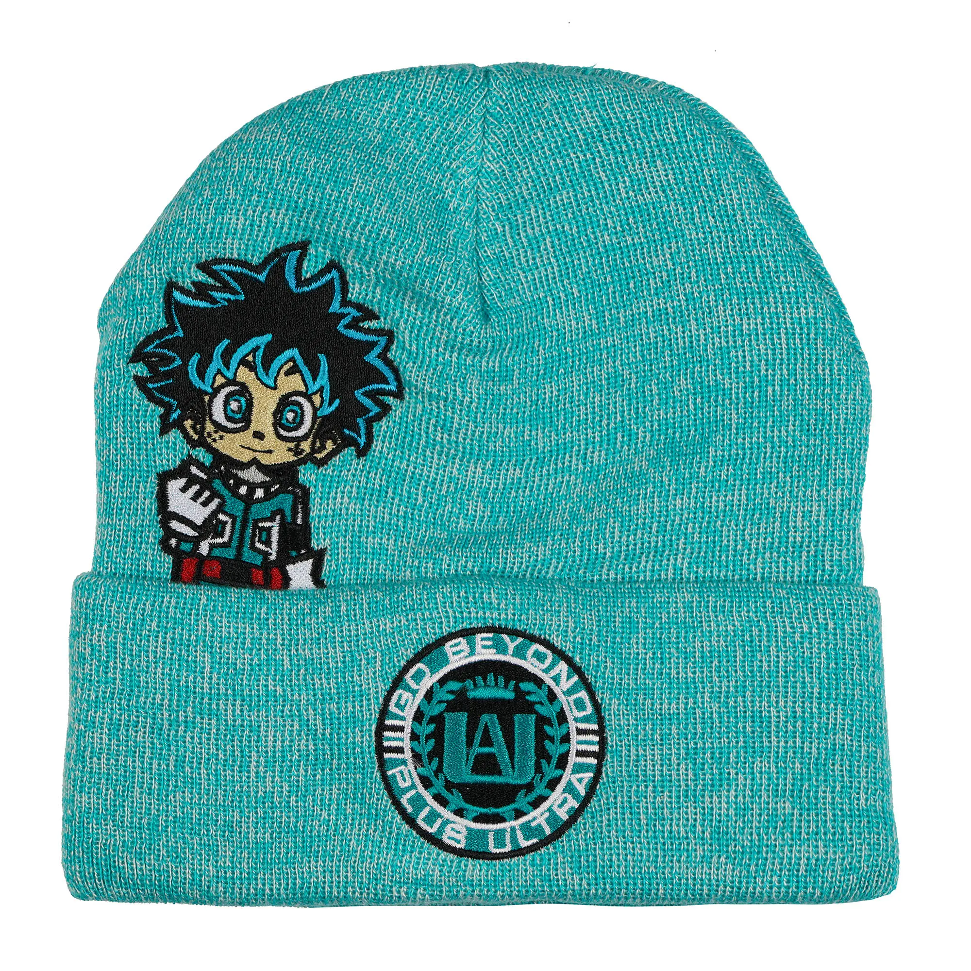My Hero Academia Beanie Men's Go Beyond Plus Ultra Cuffed Knit Cap Hat OSFM